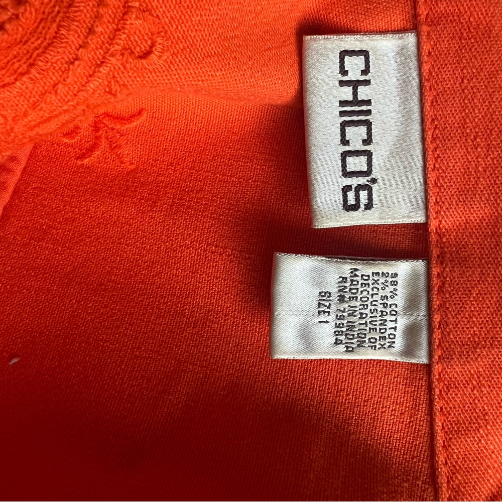 Chico's Embroidered Jacket - Picture 6 of 6